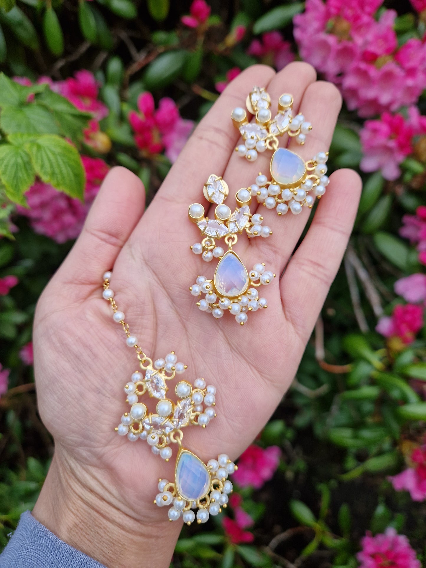 ZIMAL- Elegant, Luxury *Premium* Fresh Water Pearls & Opalite