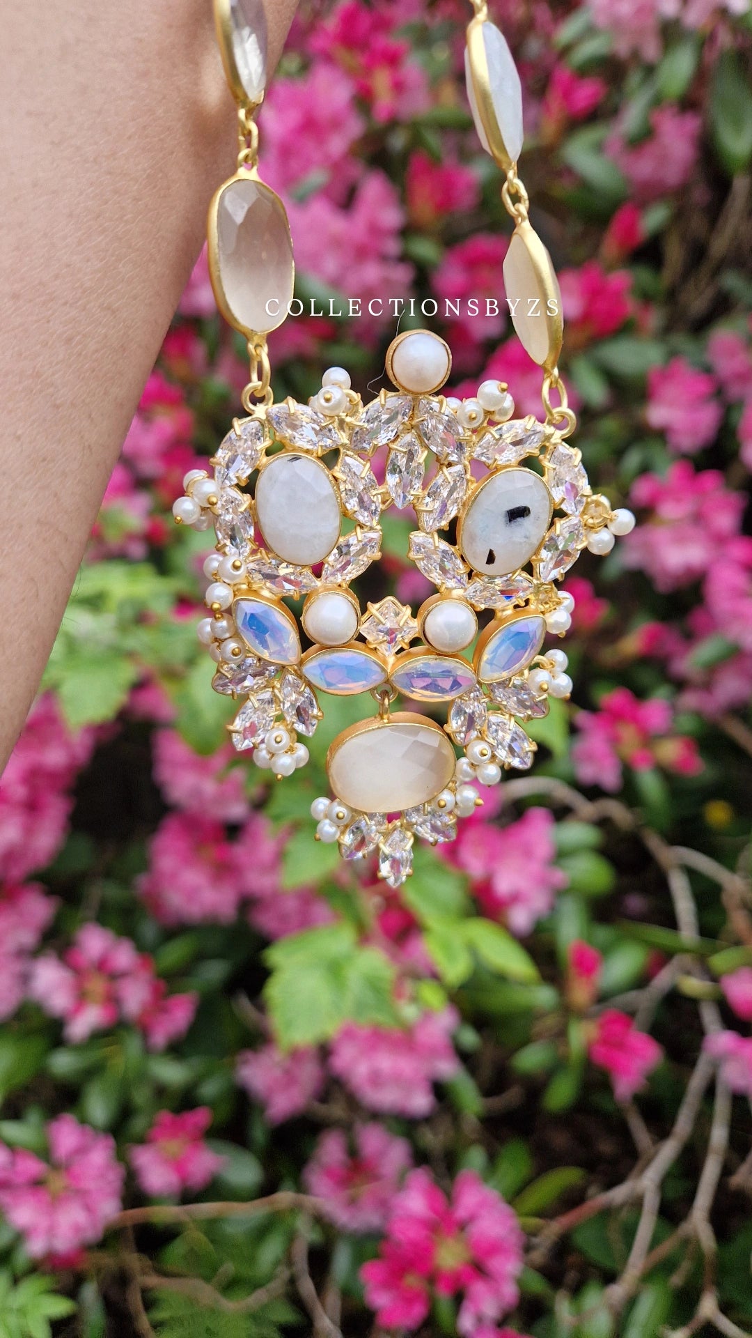 ZEHRA:- Semi Precious Stones *Premium* MALA SET