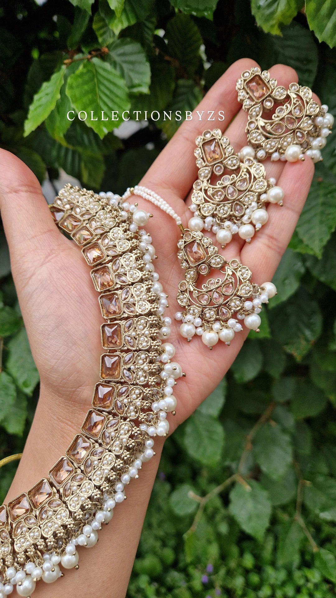 HIBA - Reverse AD Indian White Pearl