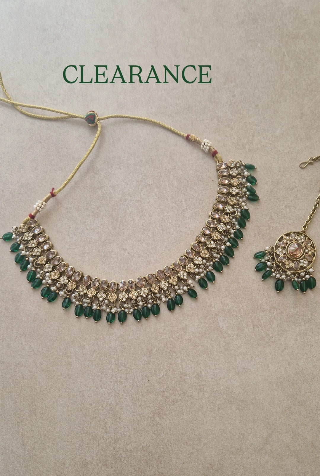 CLEARANCE - Necklace & Tikka ONLY.