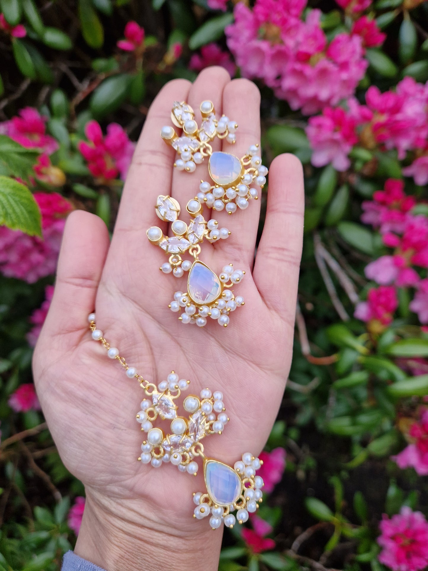 ZIMAL- Elegant, Luxury *Premium* Fresh Water Pearls & Opalite