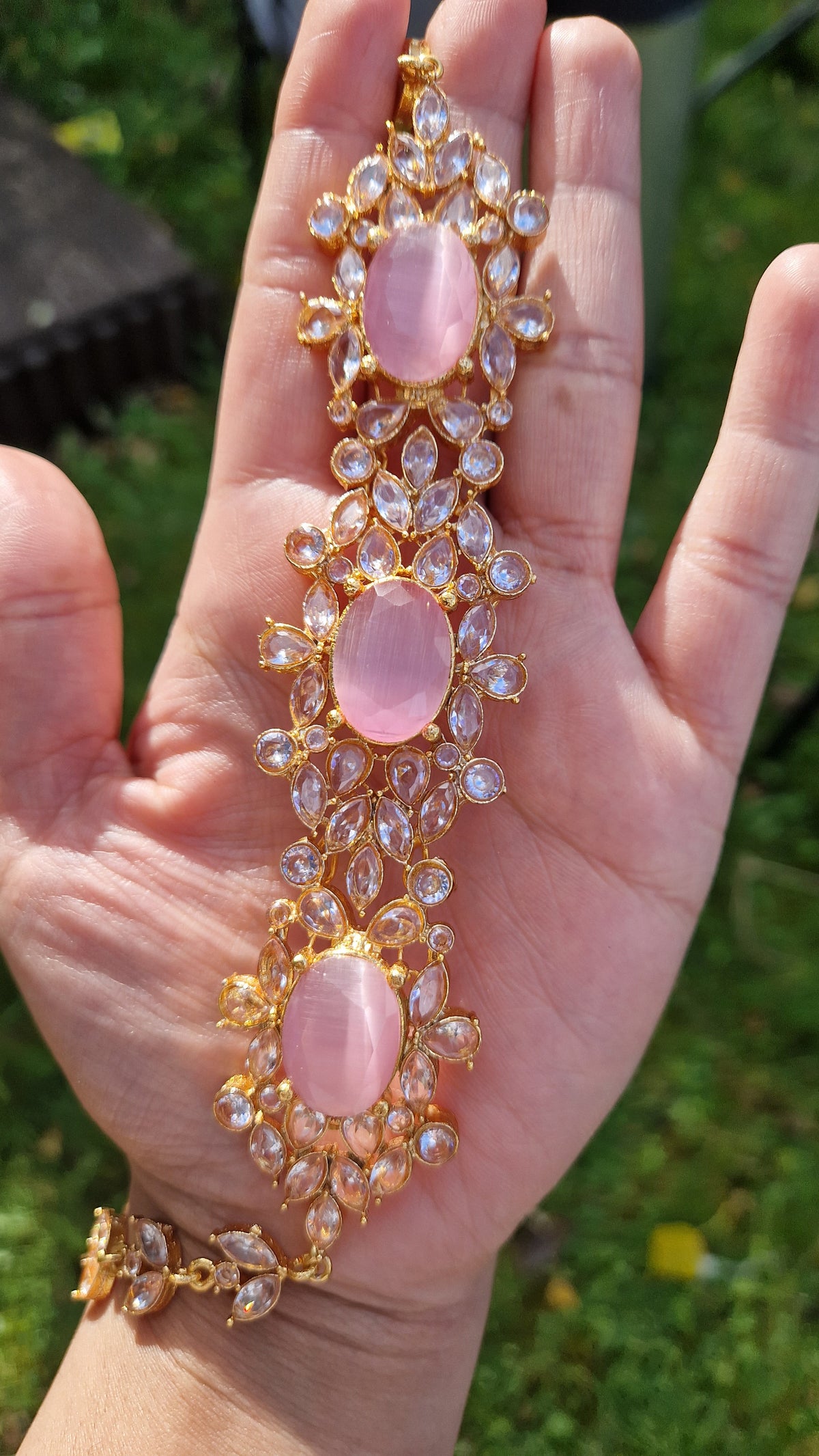 MEERI - Beautiful Pakistani 4 piece Elegant Set - PINK