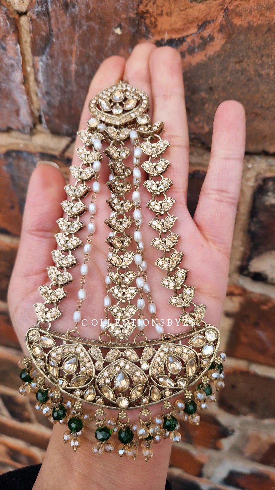 M A R I A  -  Indian Bridal/Semi Bridal - GREEN