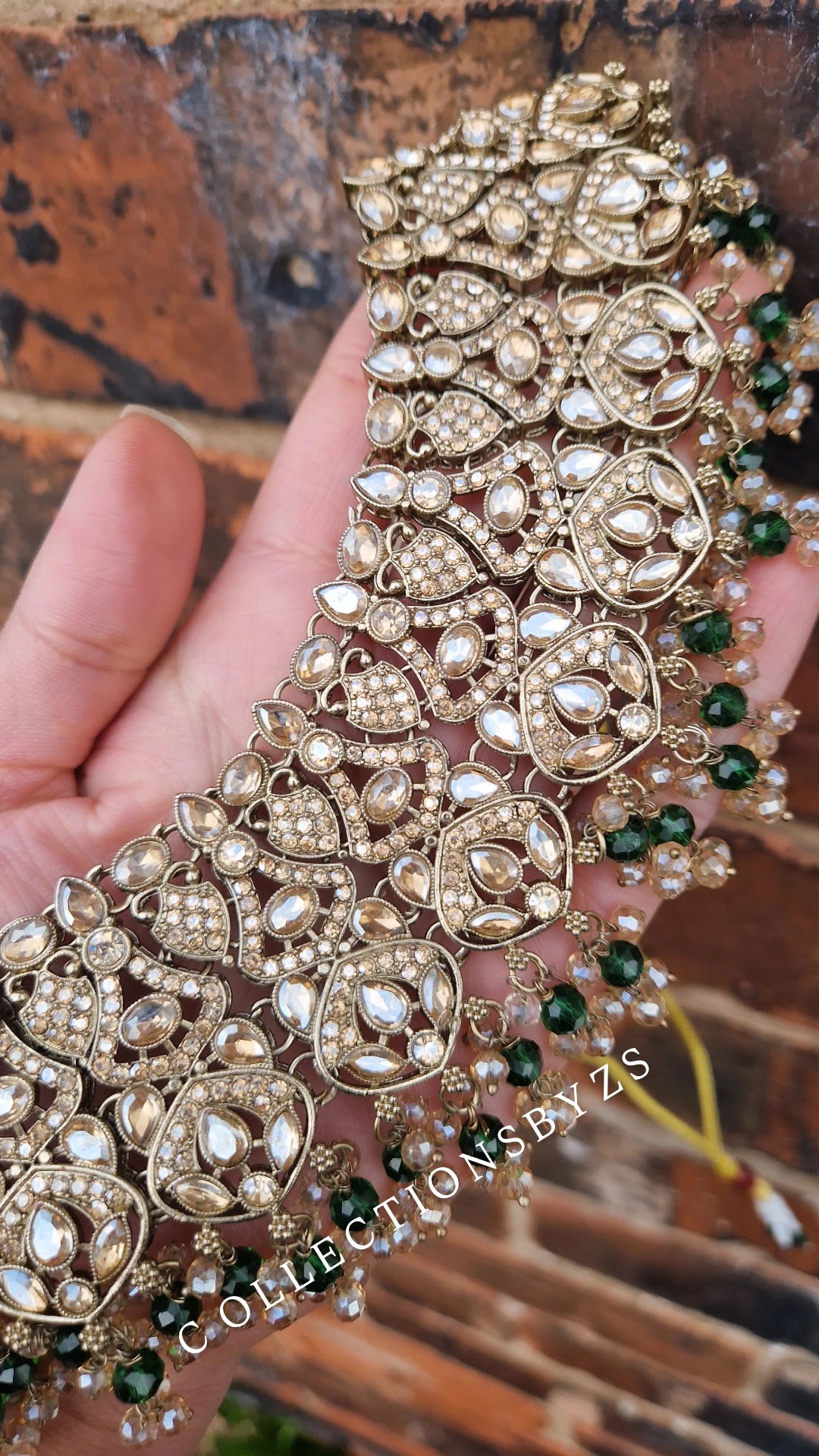 M A R I A  -  Indian Bridal/Semi Bridal - GREEN
