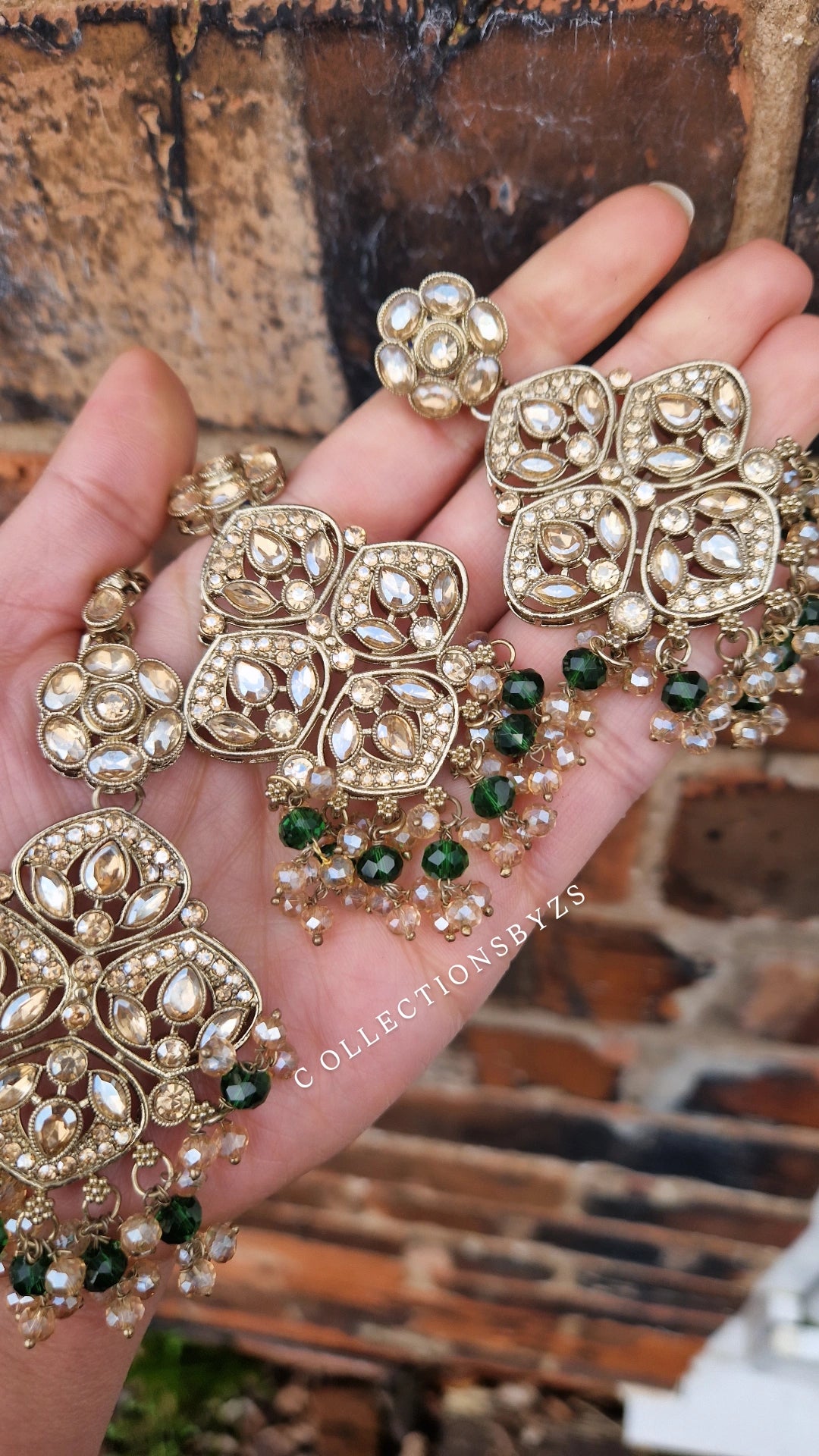 M A R I A  -  Indian Bridal/Semi Bridal - GREEN