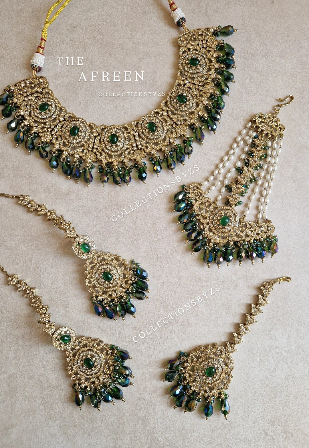 AFREEN - Dark Green
