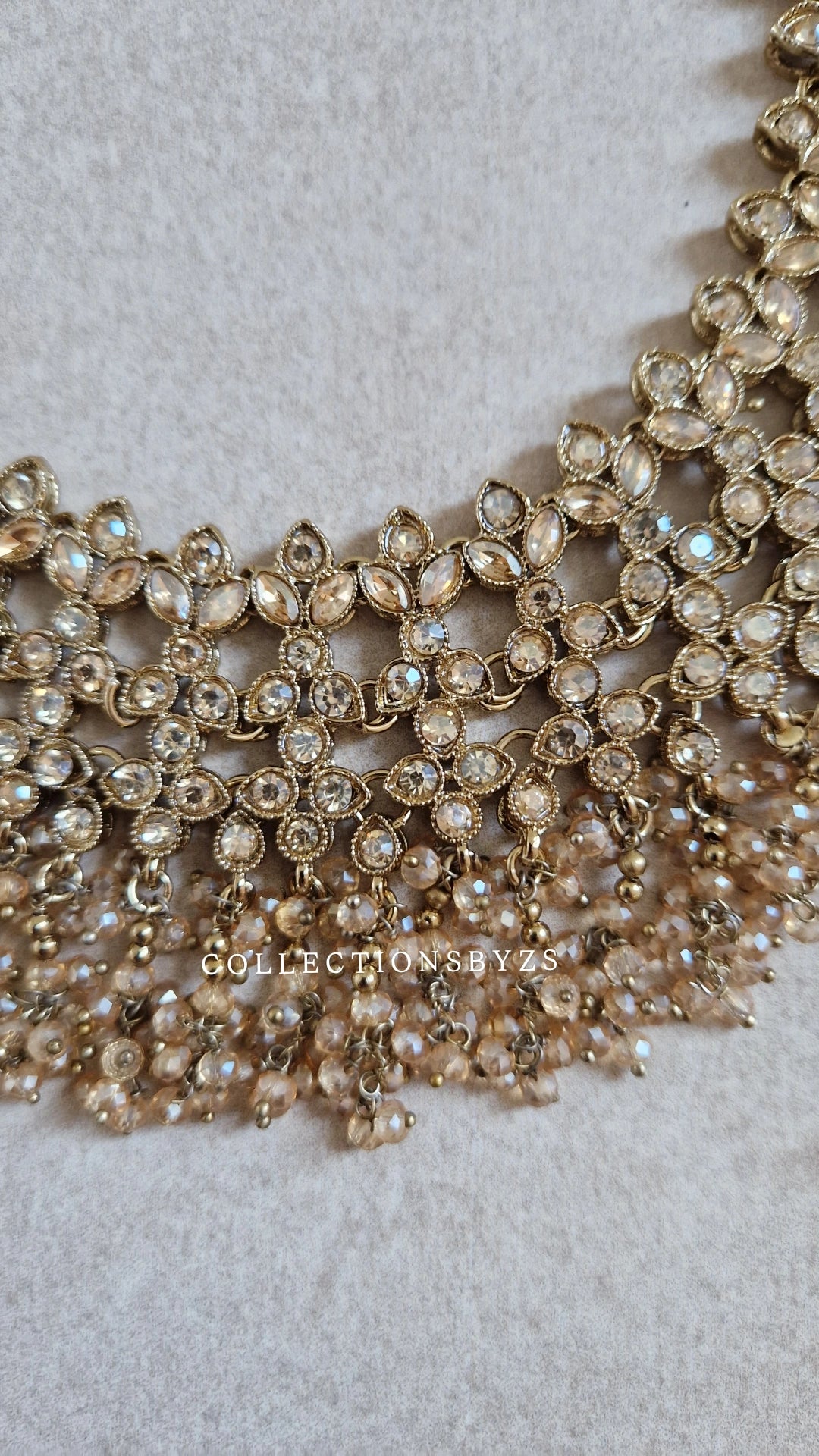 AMELIA - Bridal/Semi Bridal Indian Jewellery set - FULL GOLD