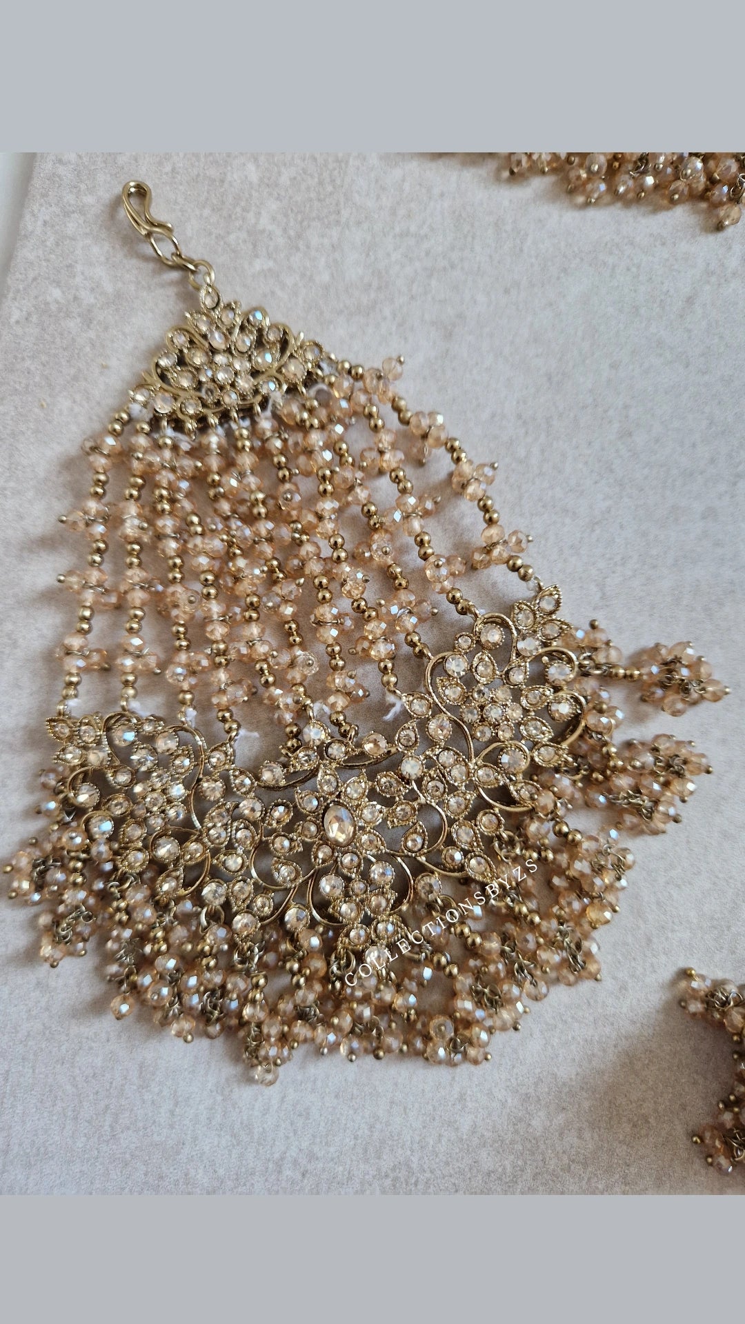 AMELIA - Bridal/Semi Bridal Indian Jewellery set - FULL GOLD