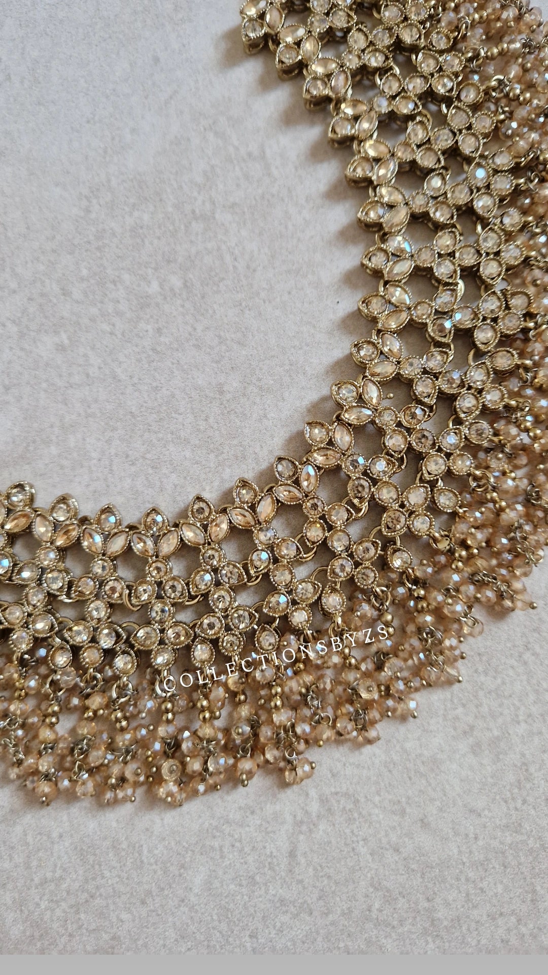 AMELIA - Bridal/Semi Bridal Indian Jewellery set - FULL GOLD