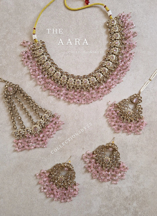 AARA- Indian Jewellery Set - PINK