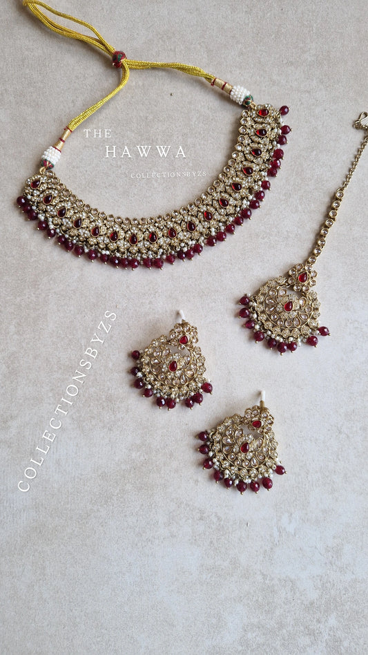 HAWWA - Maroon