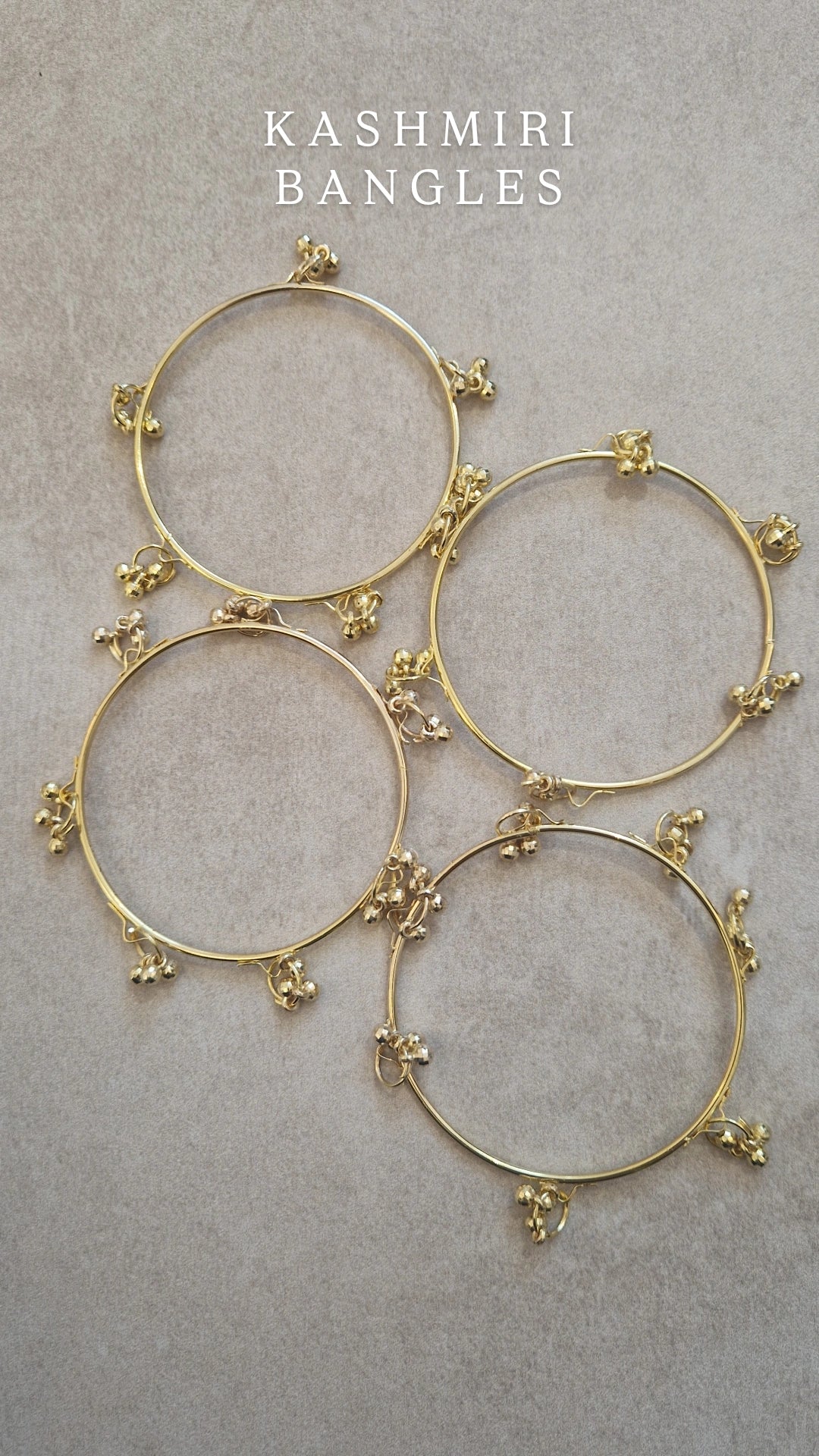 KASHMIRI Bangles - SIZE 2.4-  4 bangles