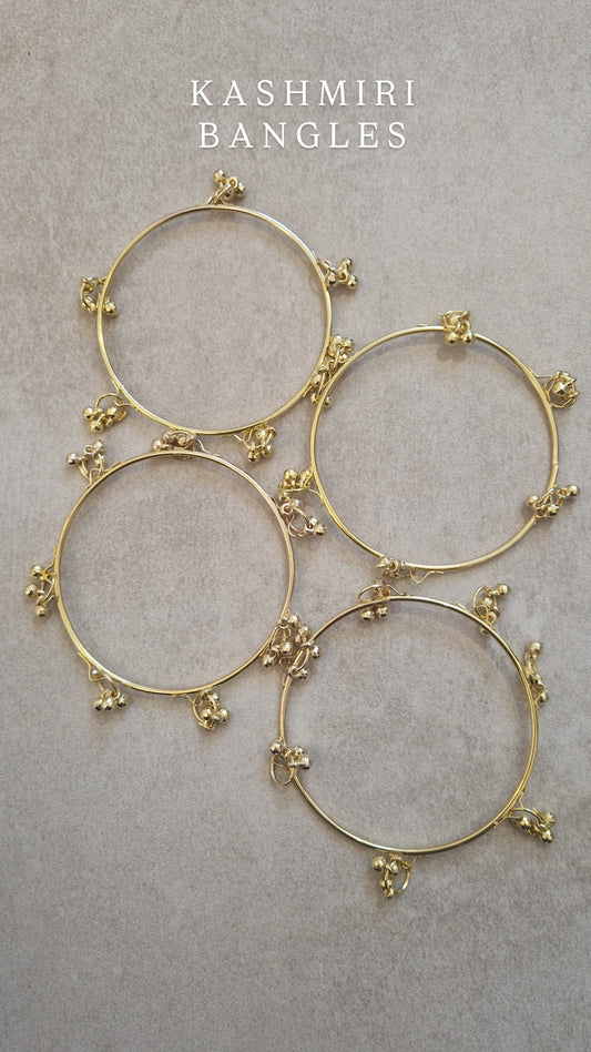 KASHMIRI Bangles - SIZE 2.8-  4 bangles