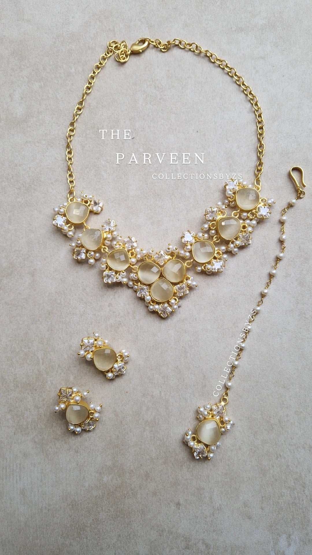 PARVEEN- Very Small Beautiful Elegant *Premium* Mother of Pearl -