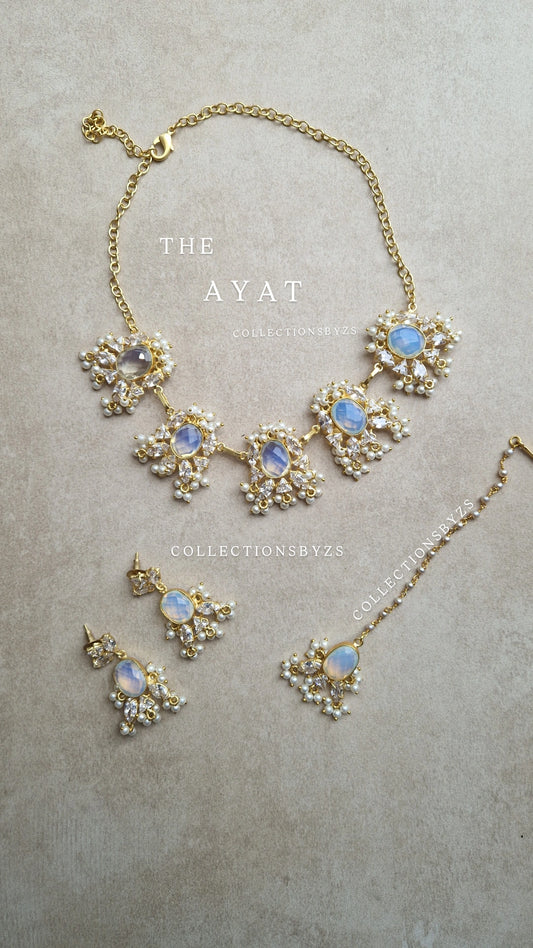 AYAT Beautiful Elegant *Premium* Mother of Pearl & OPALITE