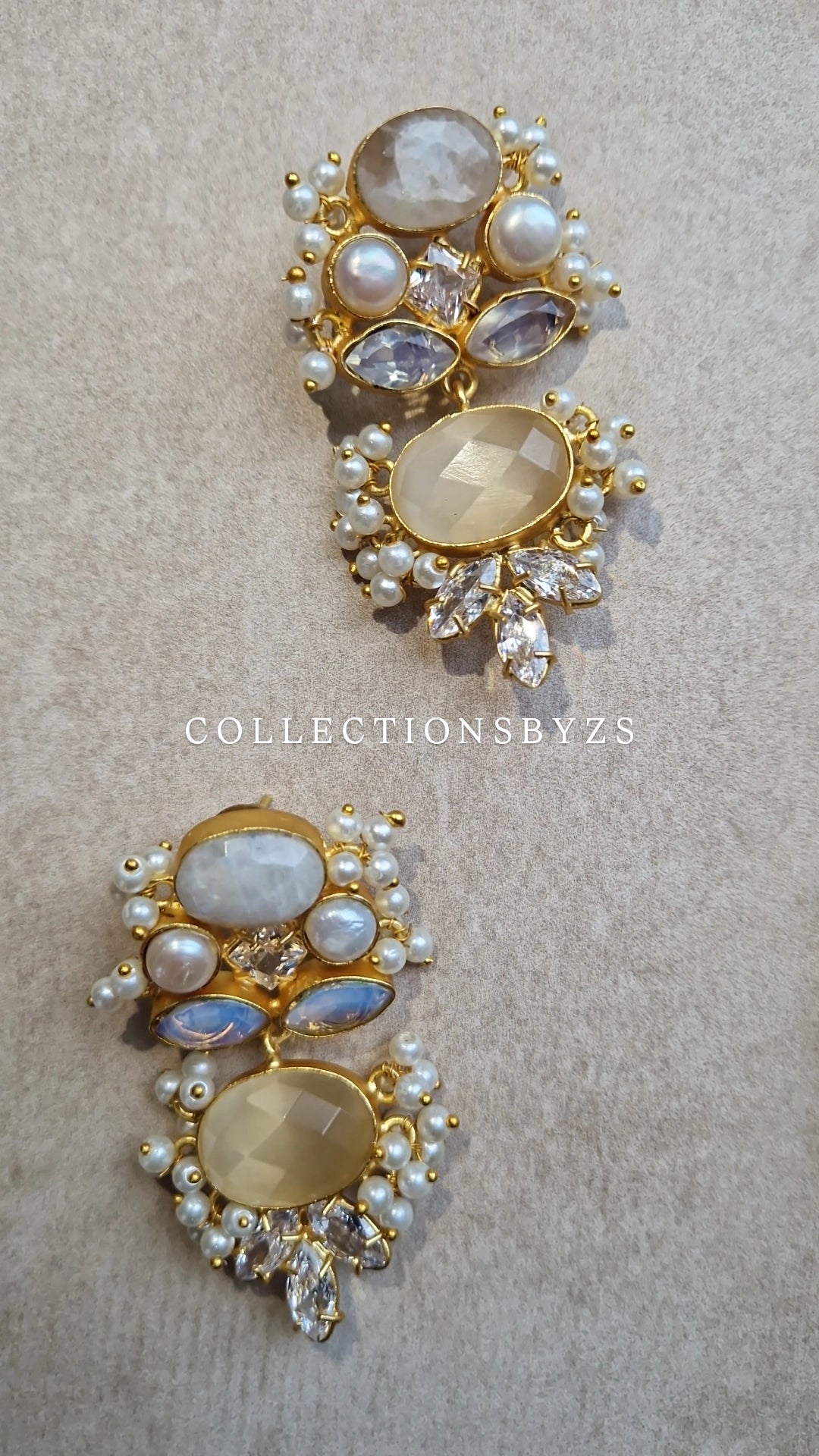 ZEHRA:- Semi Precious Stones *Premium* MALA SET