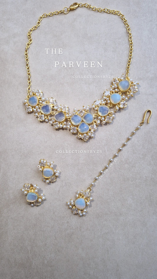 PARVEEN- Very Small Beautiful Elegant *Premium* Mother of Pearl - OPALITE