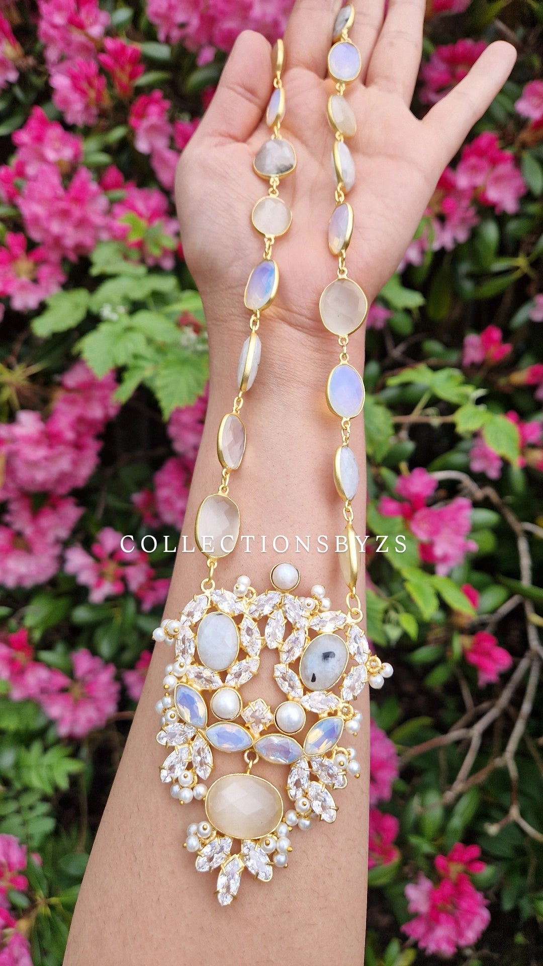 ZEHRA:- Semi Precious Stones *Premium* MALA SET