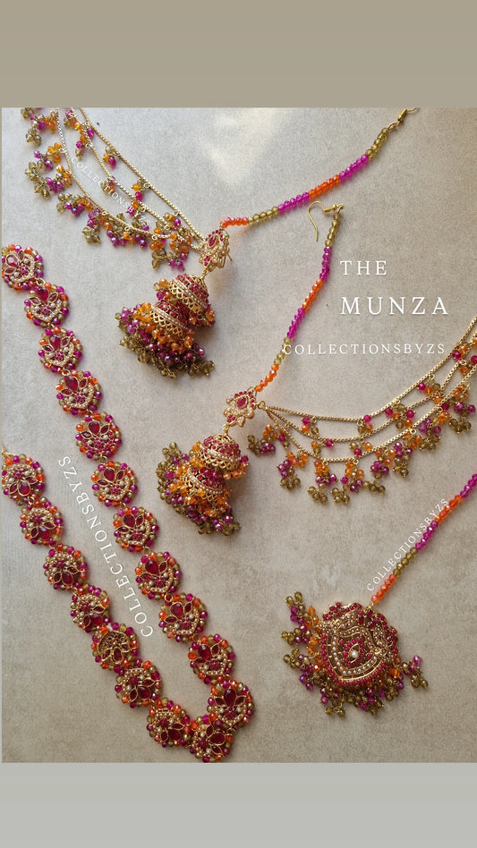 MUNZA -* Mala version only* Pakistani Multicoloured Mehndi Set