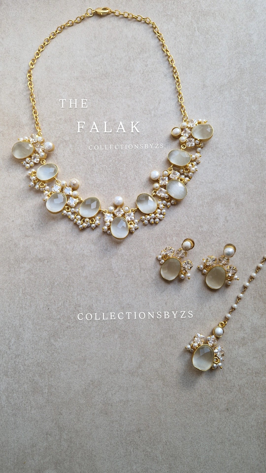 FALAK Small Beautiful Elegant *Premium* Fresh Water Pearls & Grey
