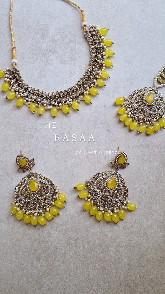 RASAA - Indian Reverse AD Party Set- YELLOW