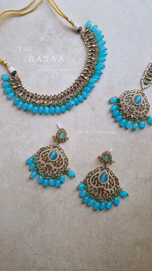 RASAA - Indian Reverse AD Party Set- FEROZI & GREEN