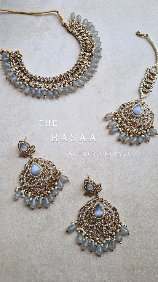RASAA - Indian Reverse AD Party Set- GREY