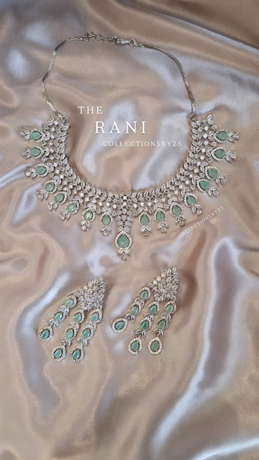 R A N I - American Diamond Set