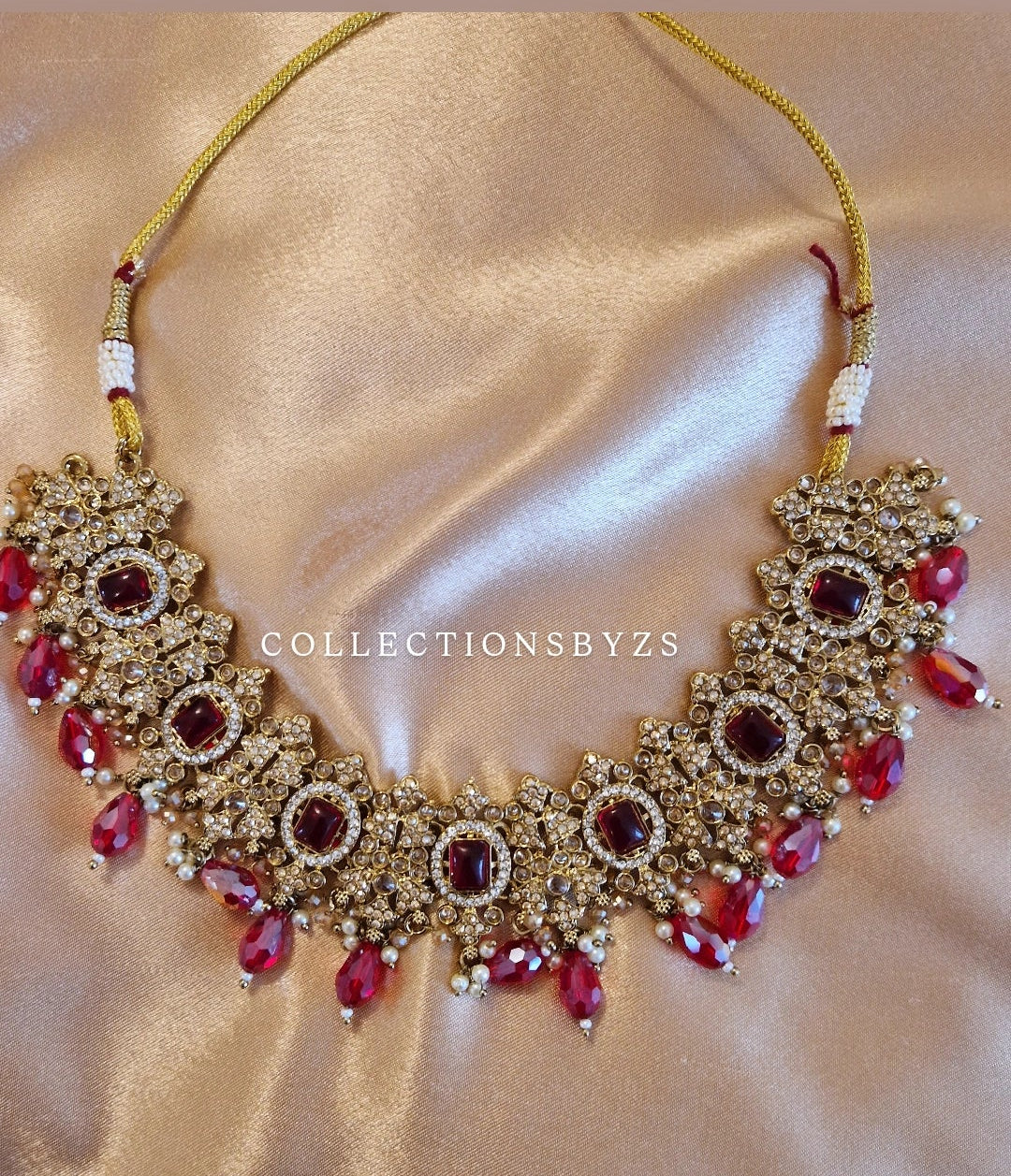 S A R E E N A-   Maroon/Red