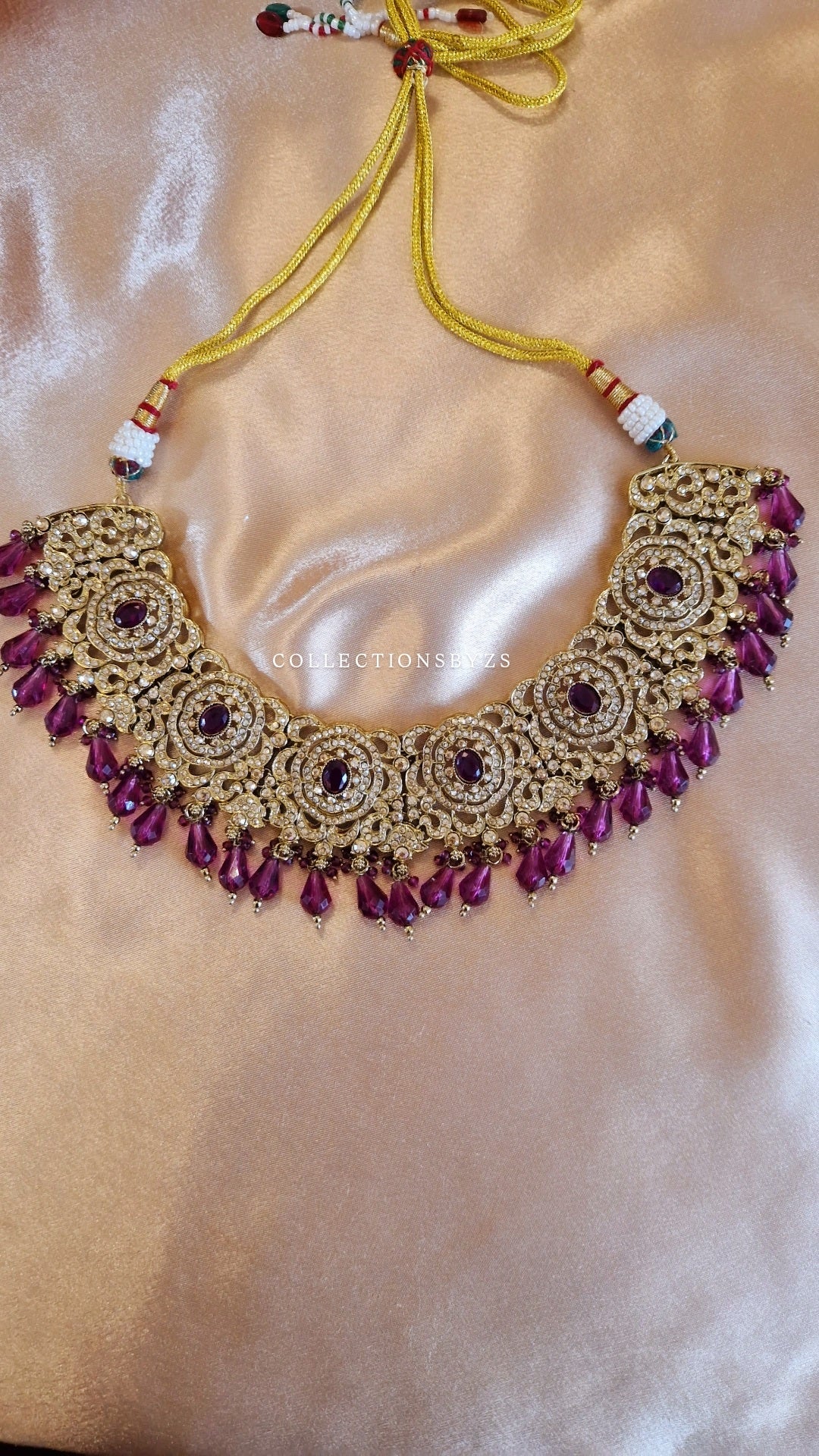 A F R E E N - Plum Jewellery Set