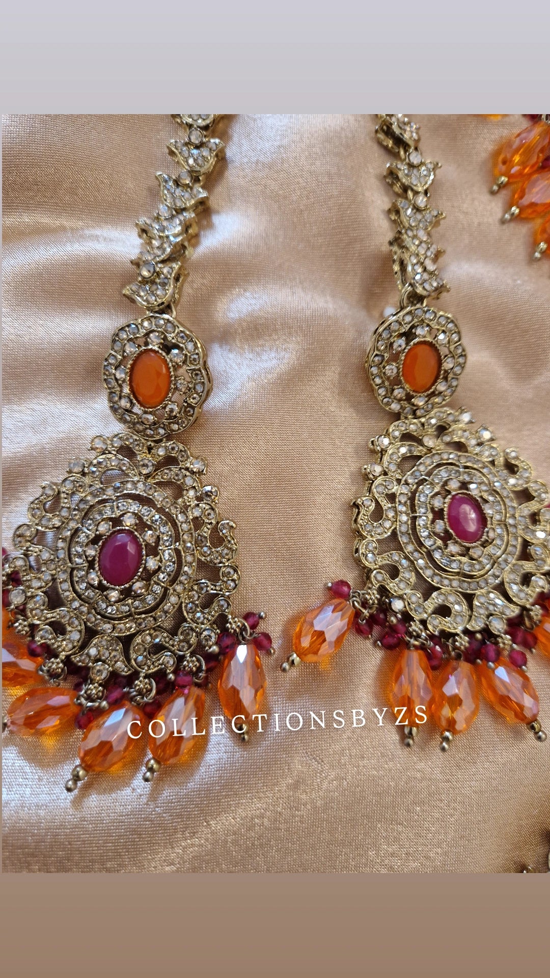 A F R E E N - Bright  Orange and Pink