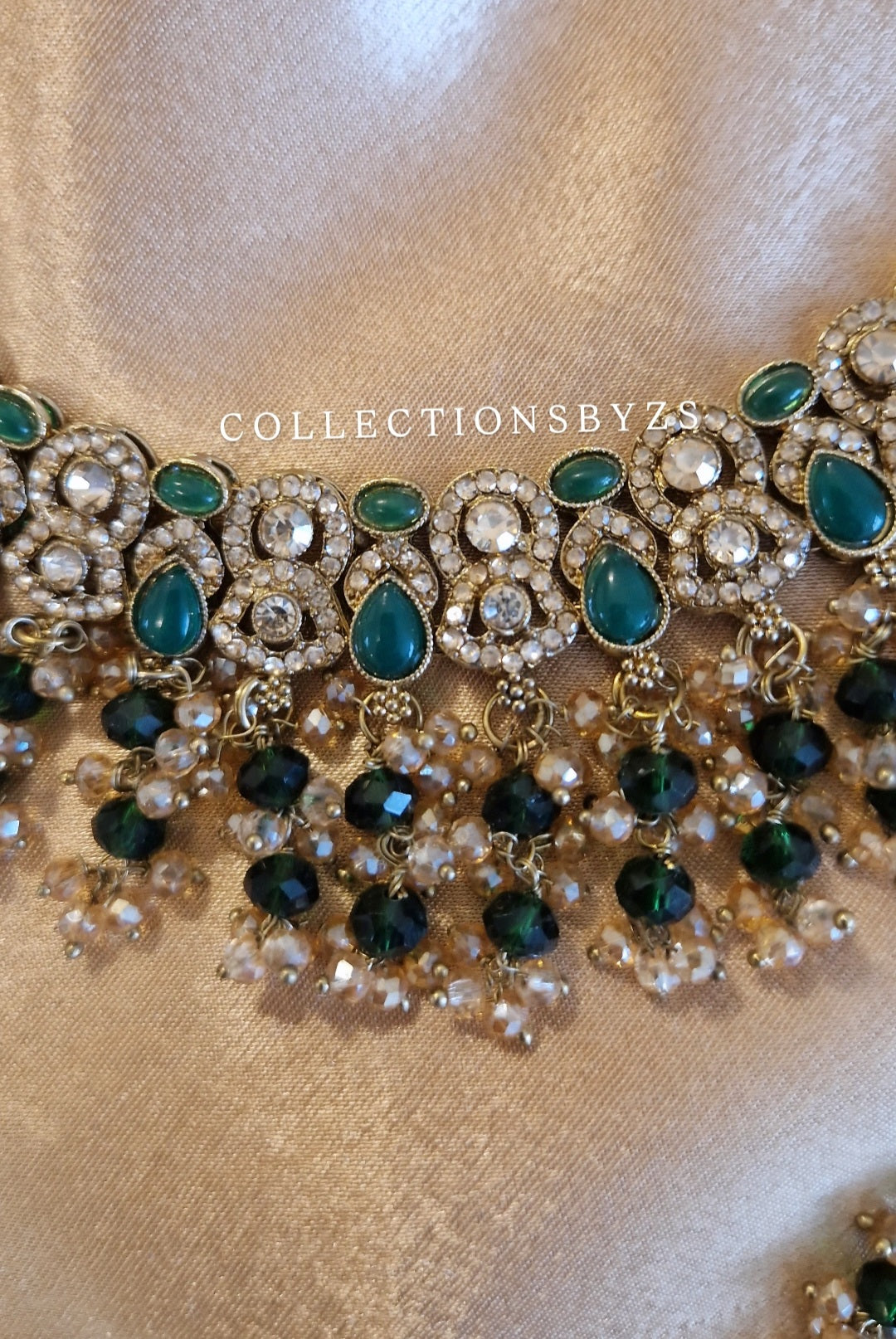LATIFA -Indian Jewellery Party/Wedding - GREEN
