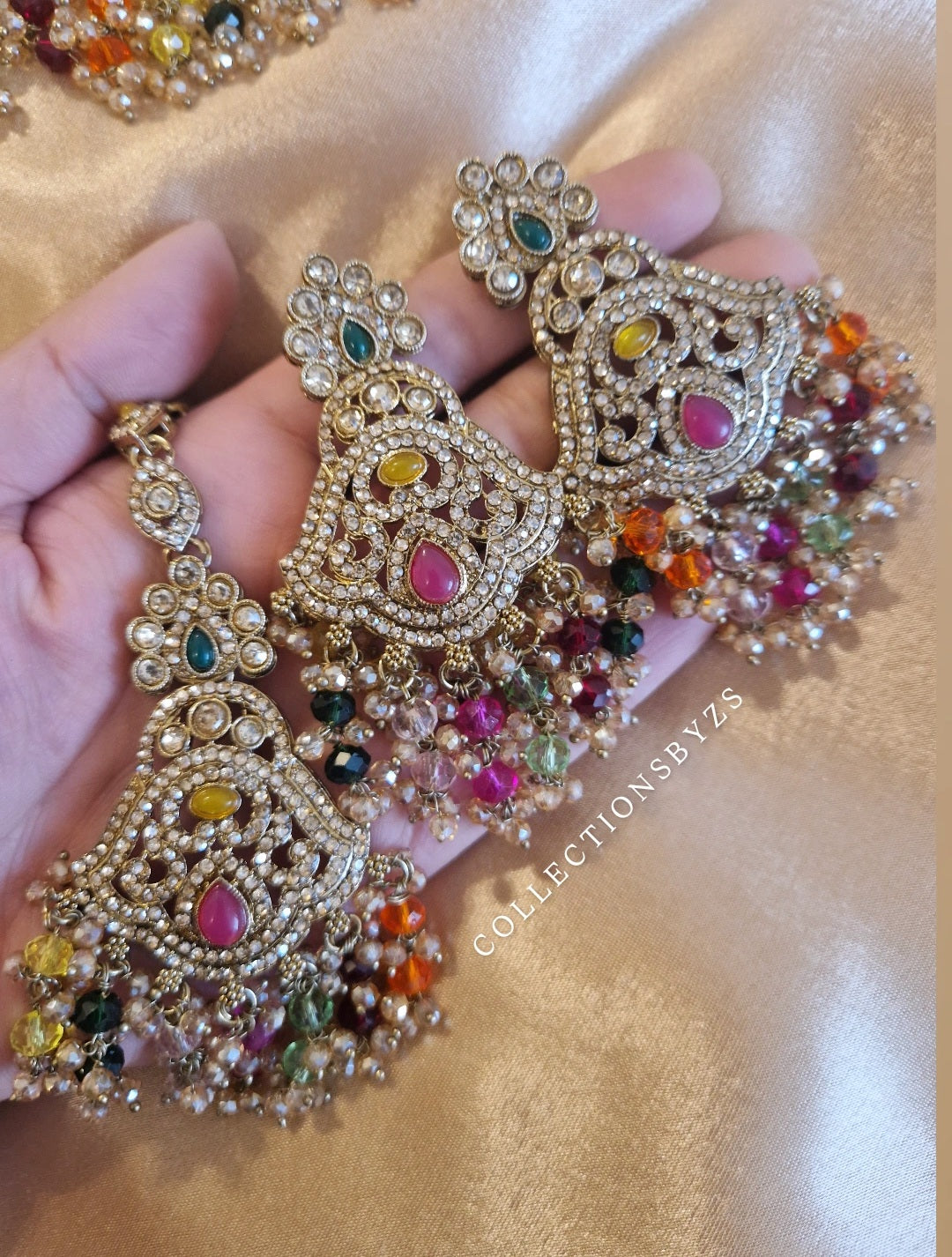LATIFA -Indian Jewellery Party/Wedding - MULTICOLOURED! Mehndi