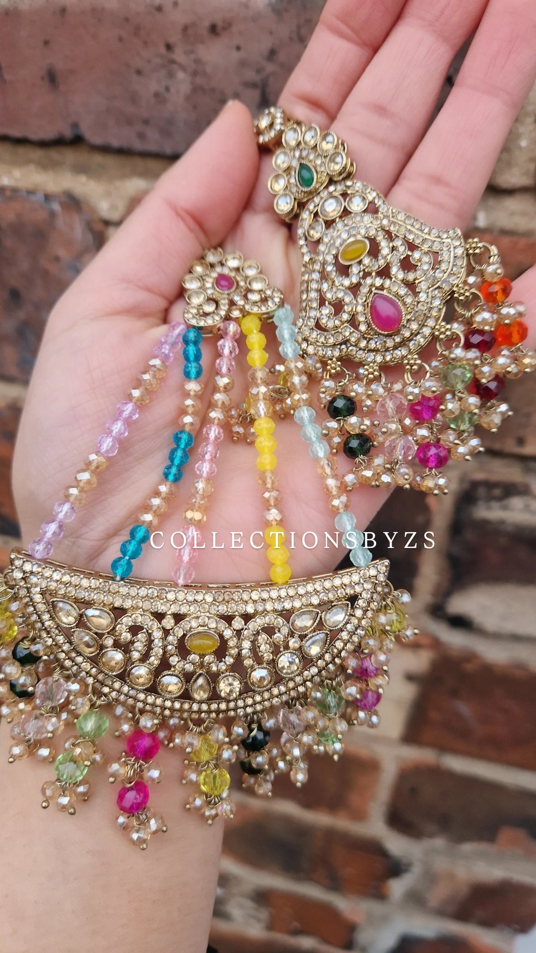 LATIFA -Indian Jewellery Party/Wedding - MULTICOLOURED! Mehndi