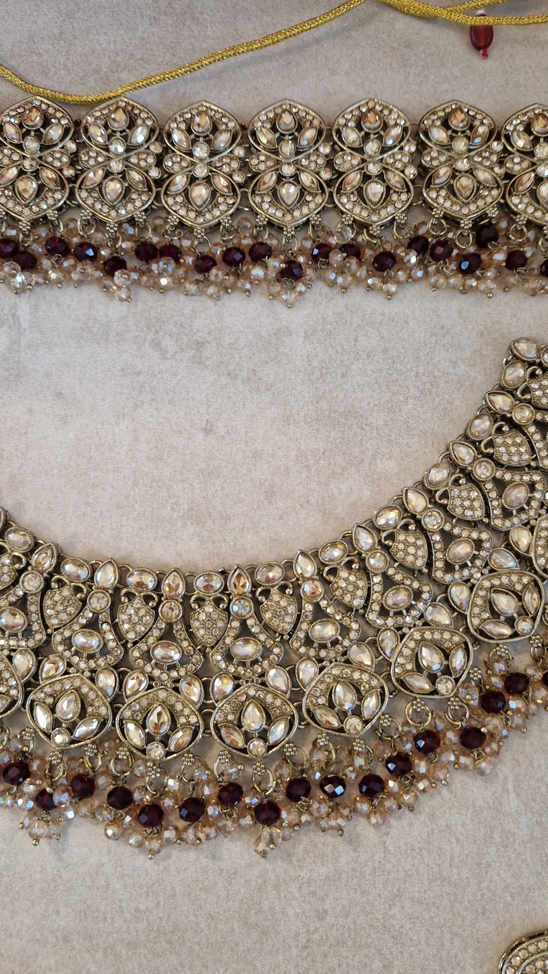 MARIA -  Indian Bridal/Semi Bridal -  MAROON
